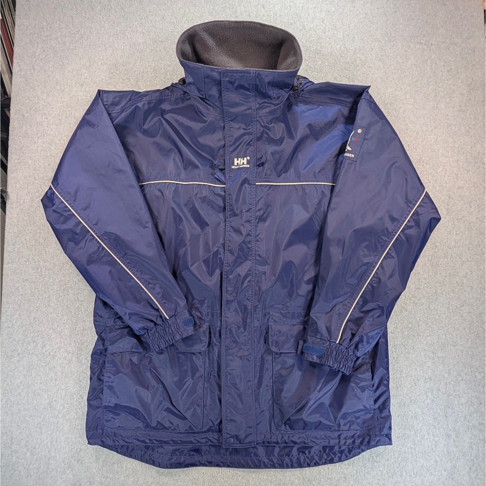 VTG Helly Hansen Twin Sail HellyTech Mens XXL Yachting Sailing Jacket Lined